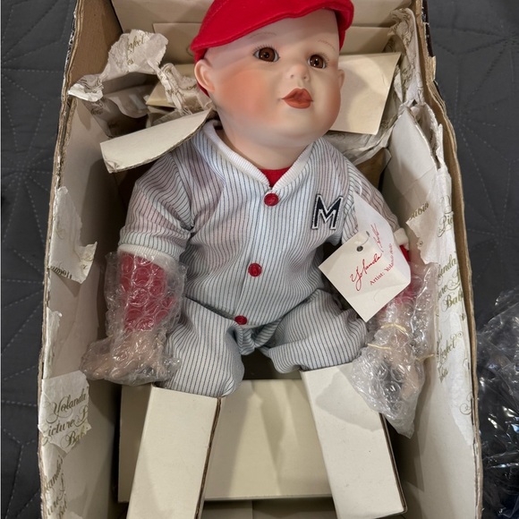 Red and White Baby Doll - Picture 2 of 5